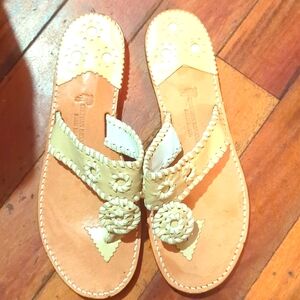 STEPHEN BONNANO SANDALS. TAN All leather originals-SIZE 9